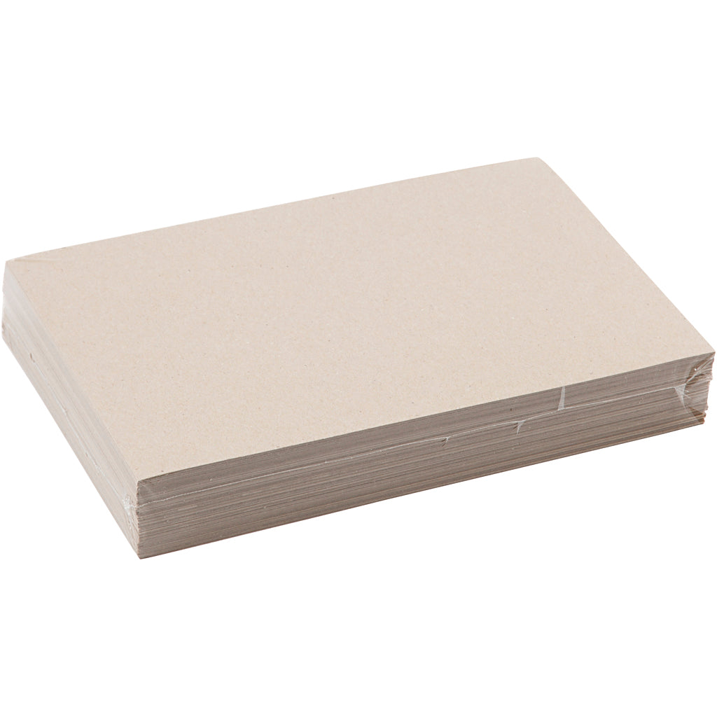 Creativ Company Https: www.cchobby.nl gerecycled-karton-a4-vel-210x297-mm-225-gr-grijs-bruin-125-vel-1-doos