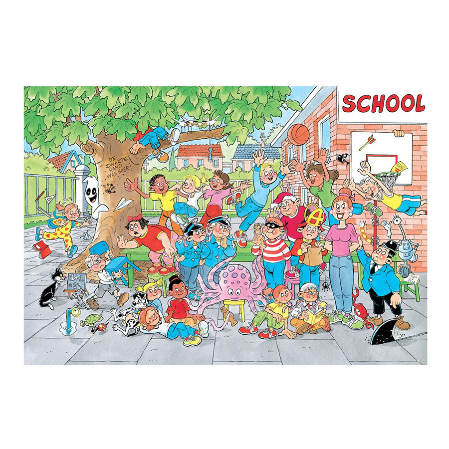 Jan Van Haasteren legpuzzel junior klassenfoto, 360st.