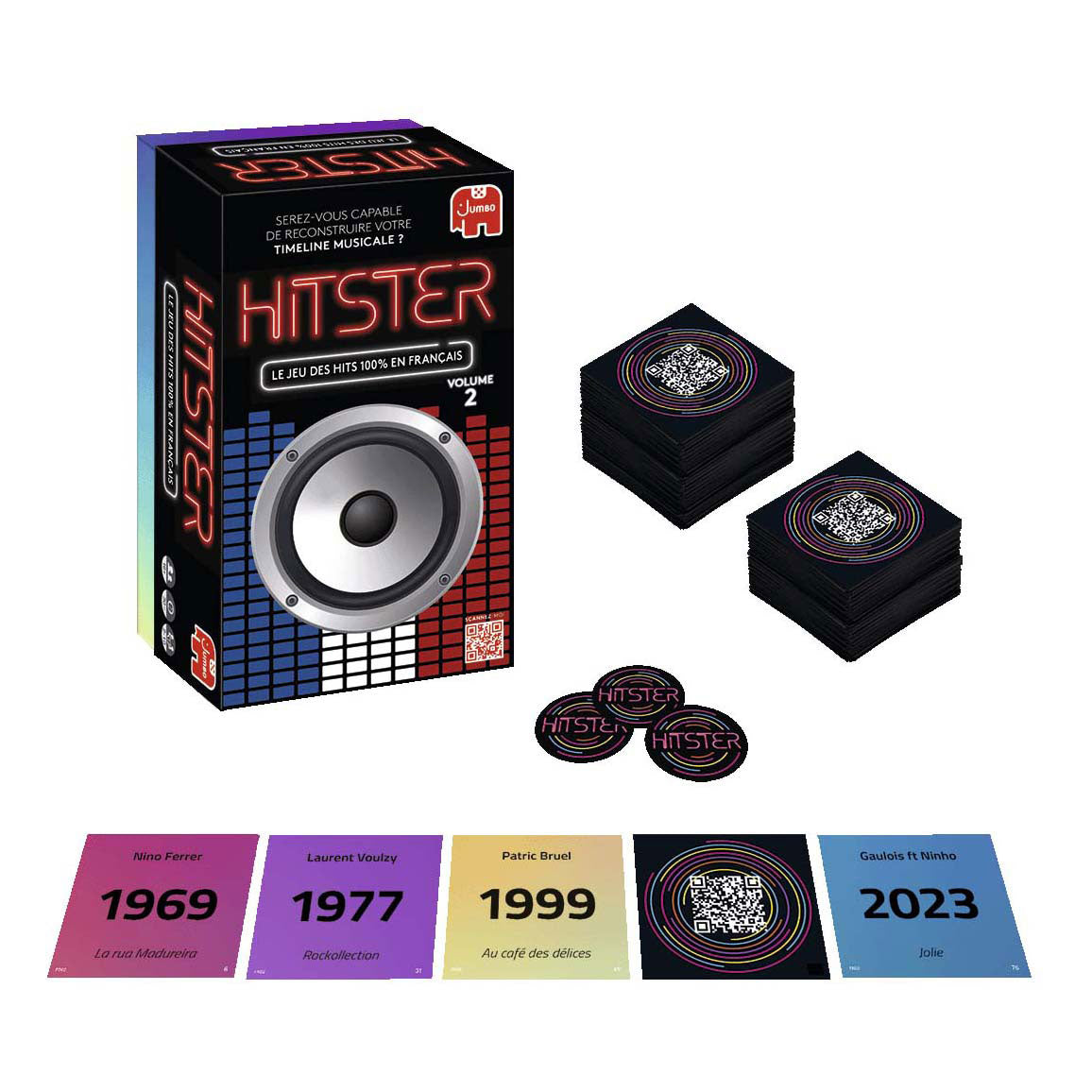 Hitster Jumbo 100% chansons francaises (franstalig)