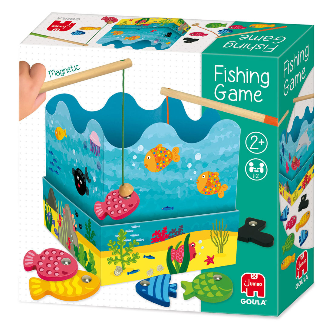 Jumbo goula fishing game - 2 spelers