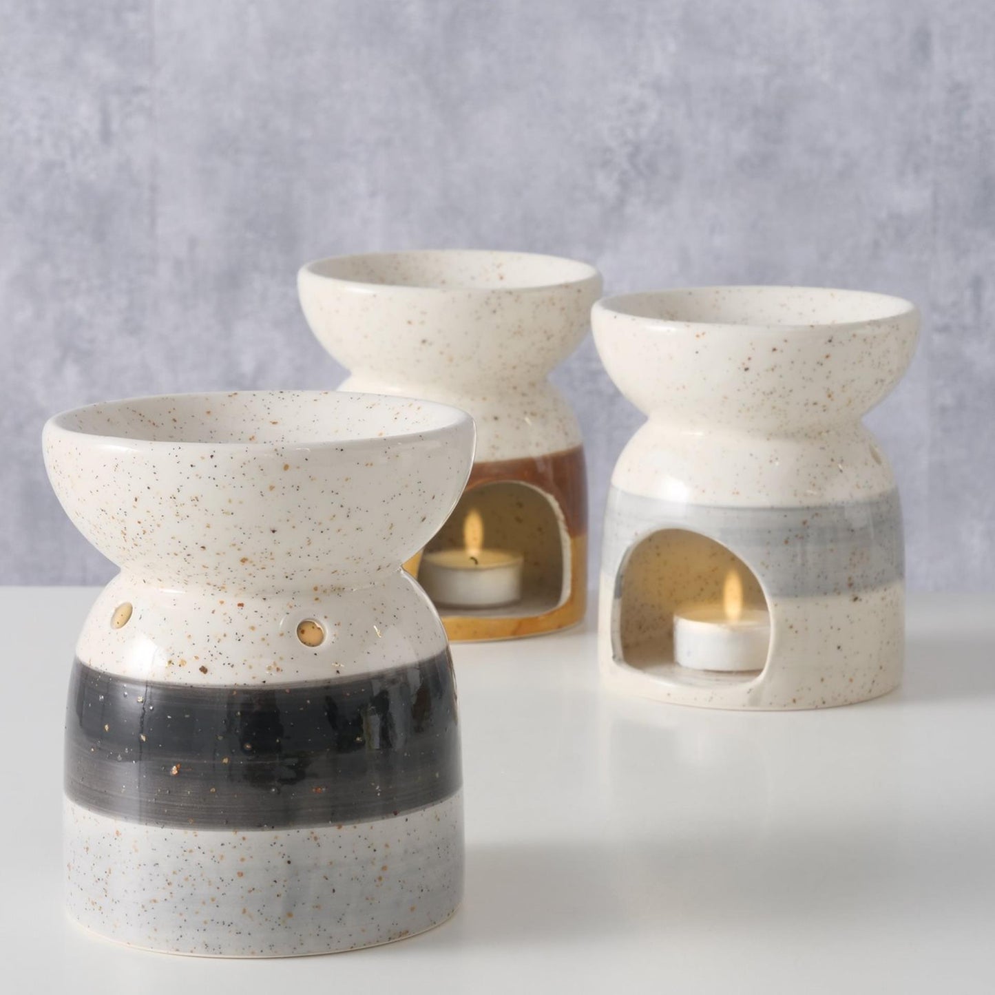 Boltze Home Geurbrander porselein 13x11cm