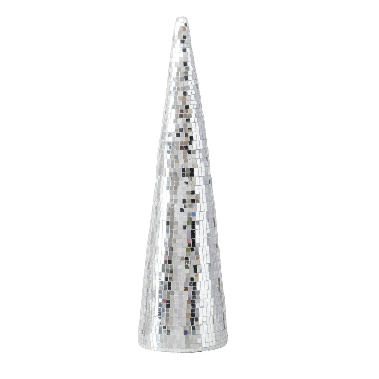 Boltze Home Kerstboom disco spiegelglas h39cm