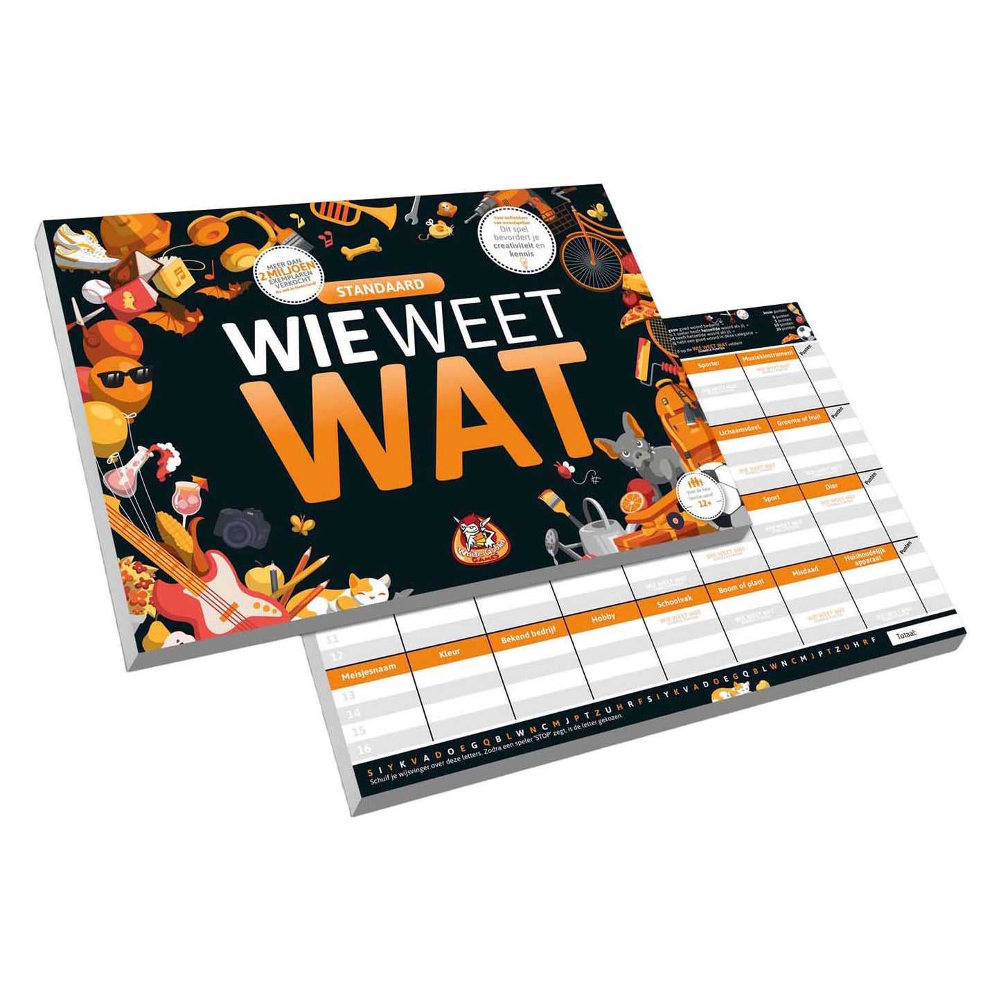 White Goblin Games Wie weet wat - standaard