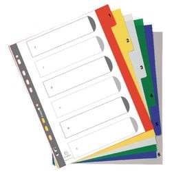 Tabbladen Exacompta pp A4+