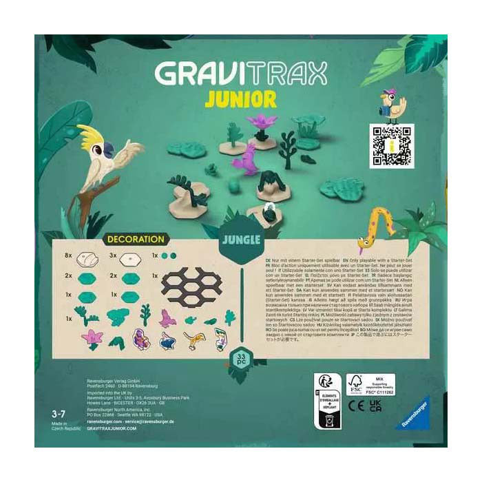 Ravensburger Gravitrax junior uitbreidingsset jungle