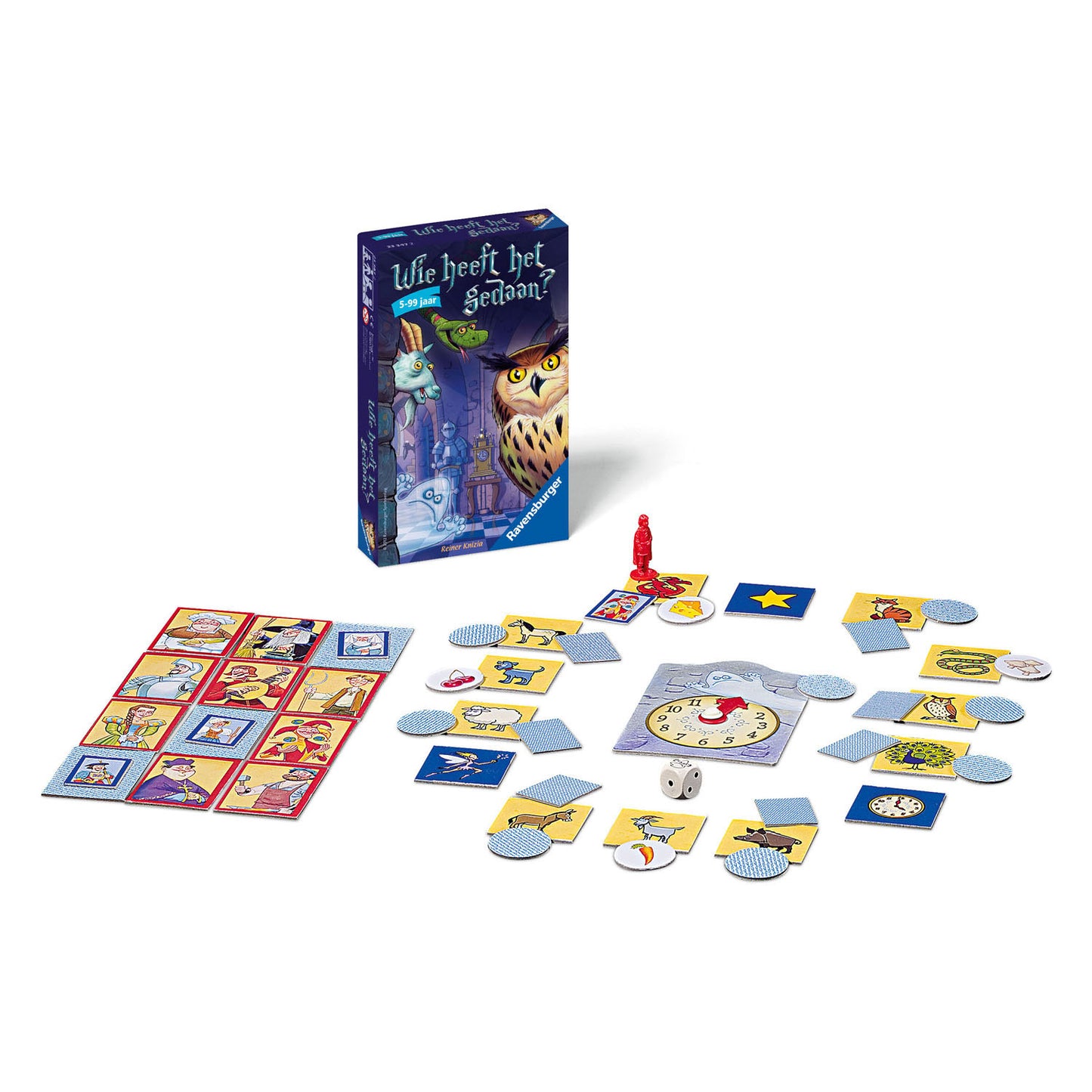 Ravensburger wie heeft het gedaan? - pocketspel