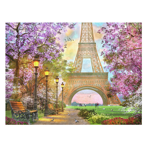 Ravensburger legpuzzel verliefd in parijs, 1500st.