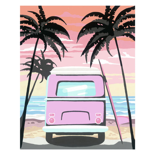 Ravensburger Schilderen Op Nummer Ravensburger creart schilderen op nummer - beach life