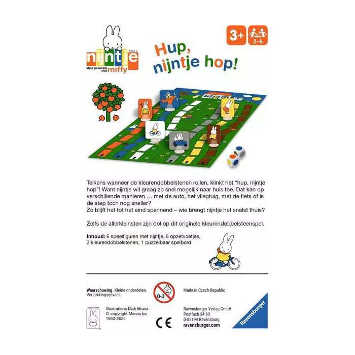 Ravensburger hup nijntje hop dobbelspel