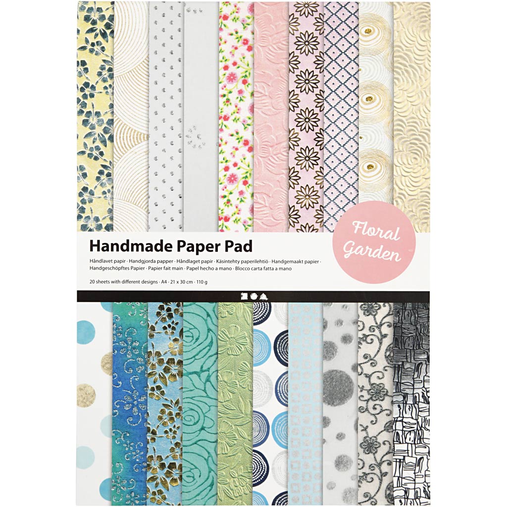 https: www.cchobby.nl handgeschept-papier-a4-vel-210x297-mm-110-150-gr-20-vel-1-doos