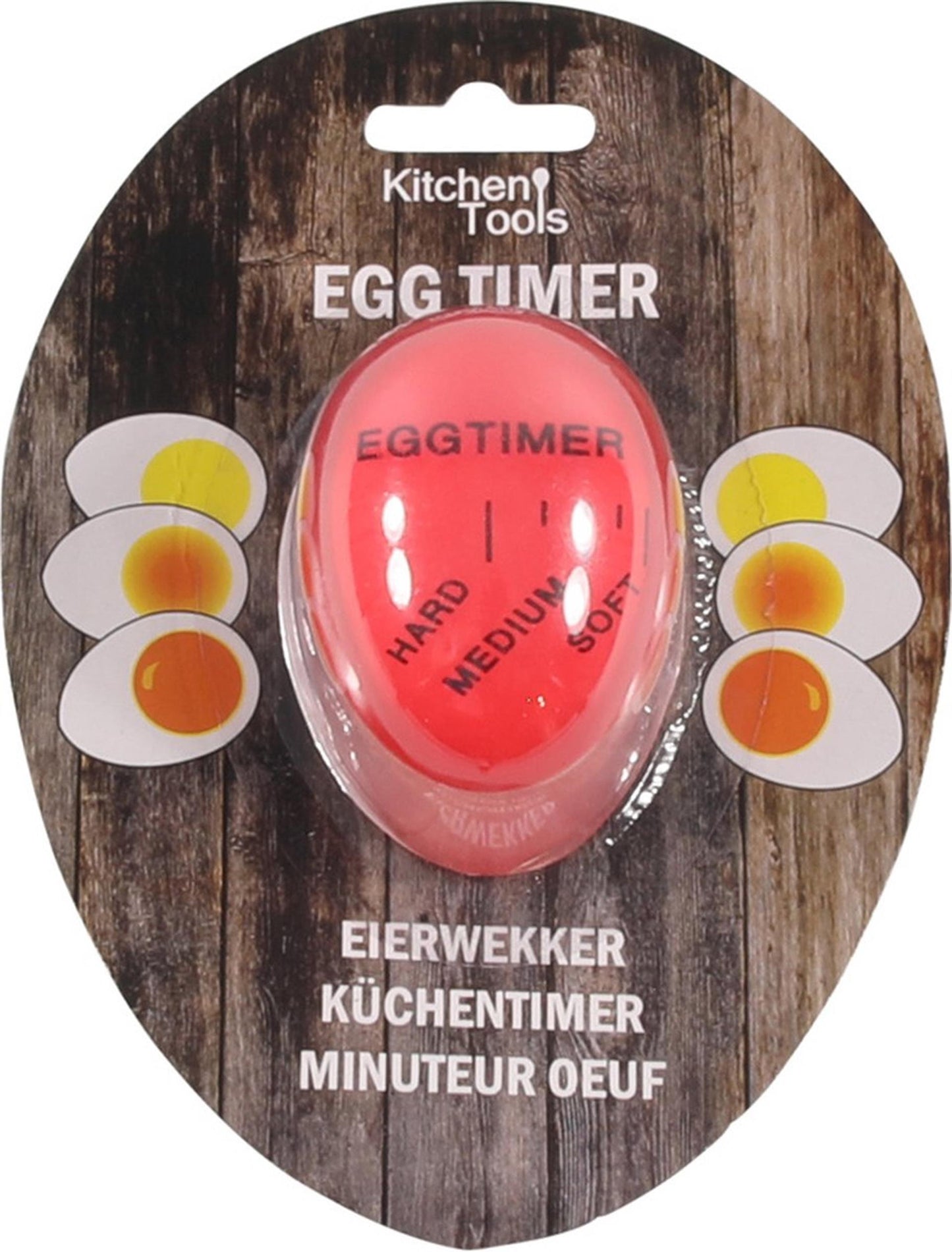 Kitchen Tools Eierwekker ei met kleurindicatie
