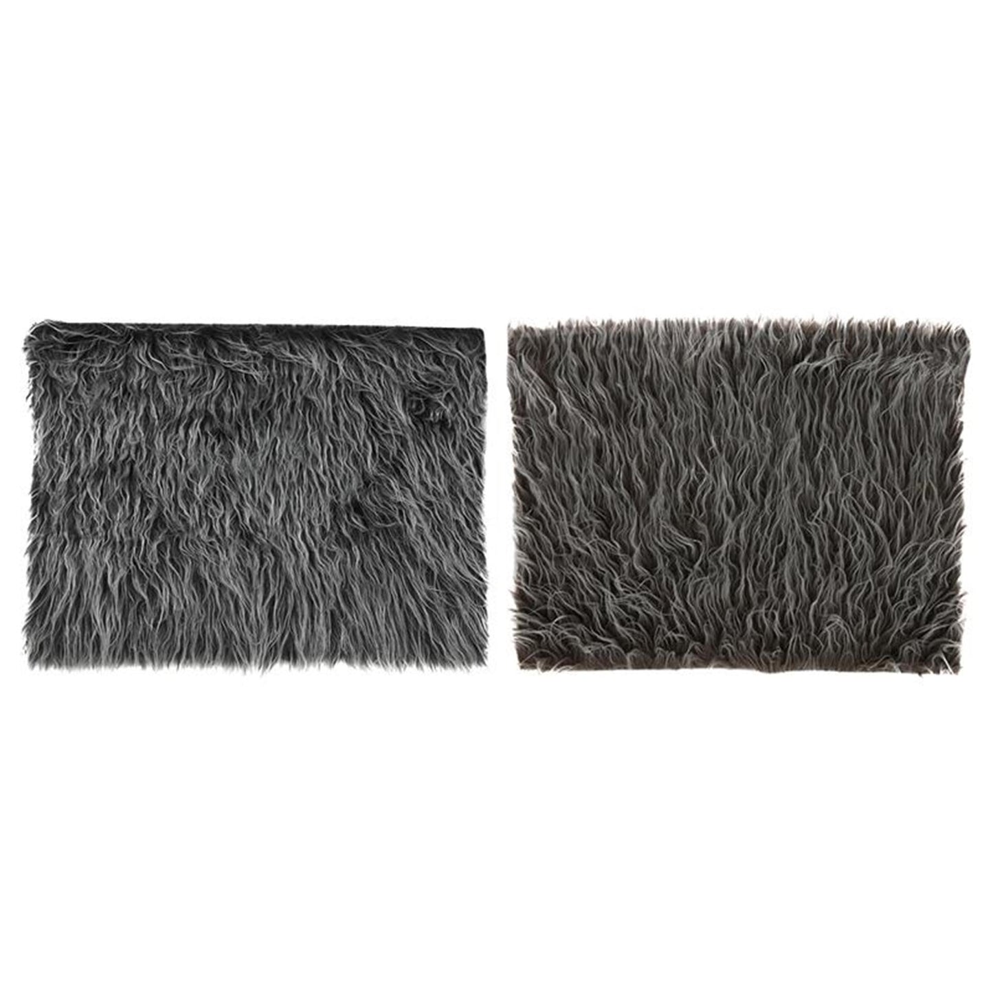 Svenska Living Kleedje lang haar 40x30cm bruin grijs