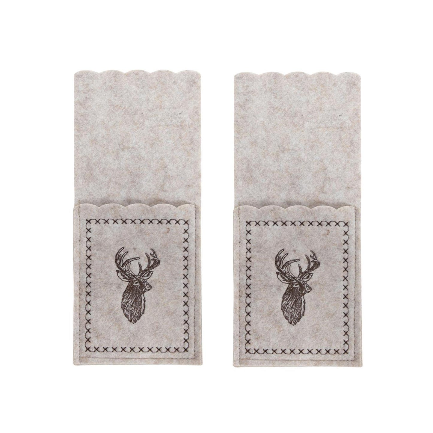 Svenska Living Bestekzakje rendier vilt set a 2 23x10cm