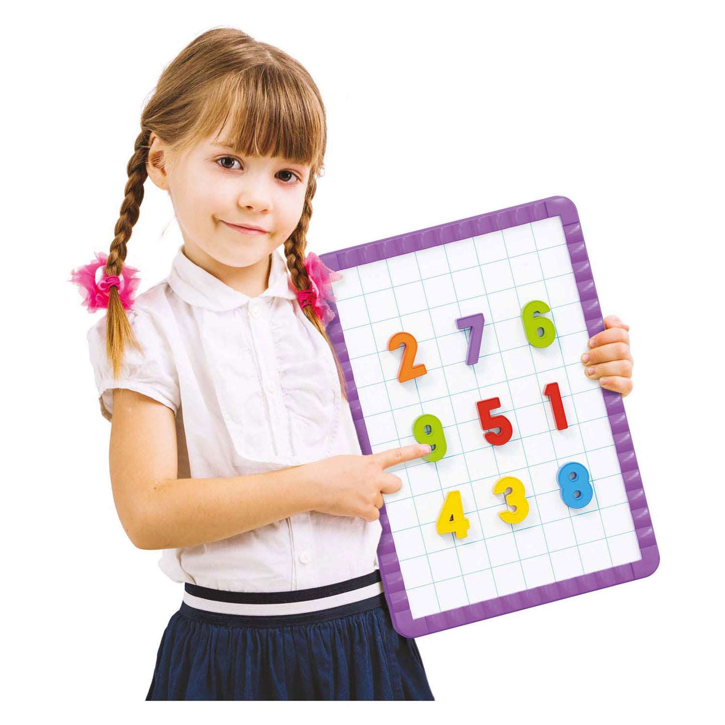 Quercetti magnetic set 48 numbers
