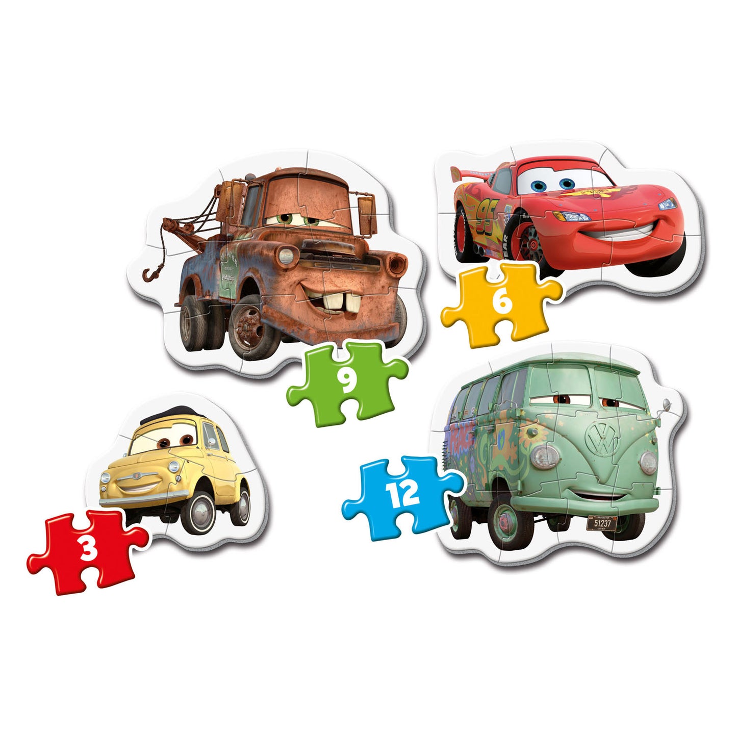 Clementoni my first puzzles cars