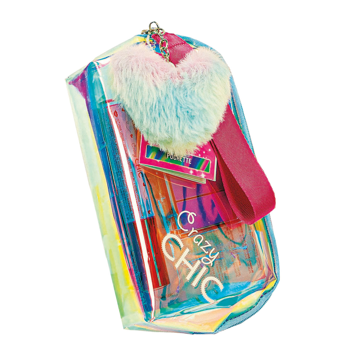 Clementoni crazy chic make-up tas hart met make-up