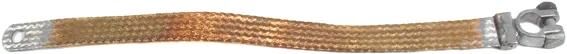 HELLA masseband bat.ground strap350mm21,2 m.terminal block