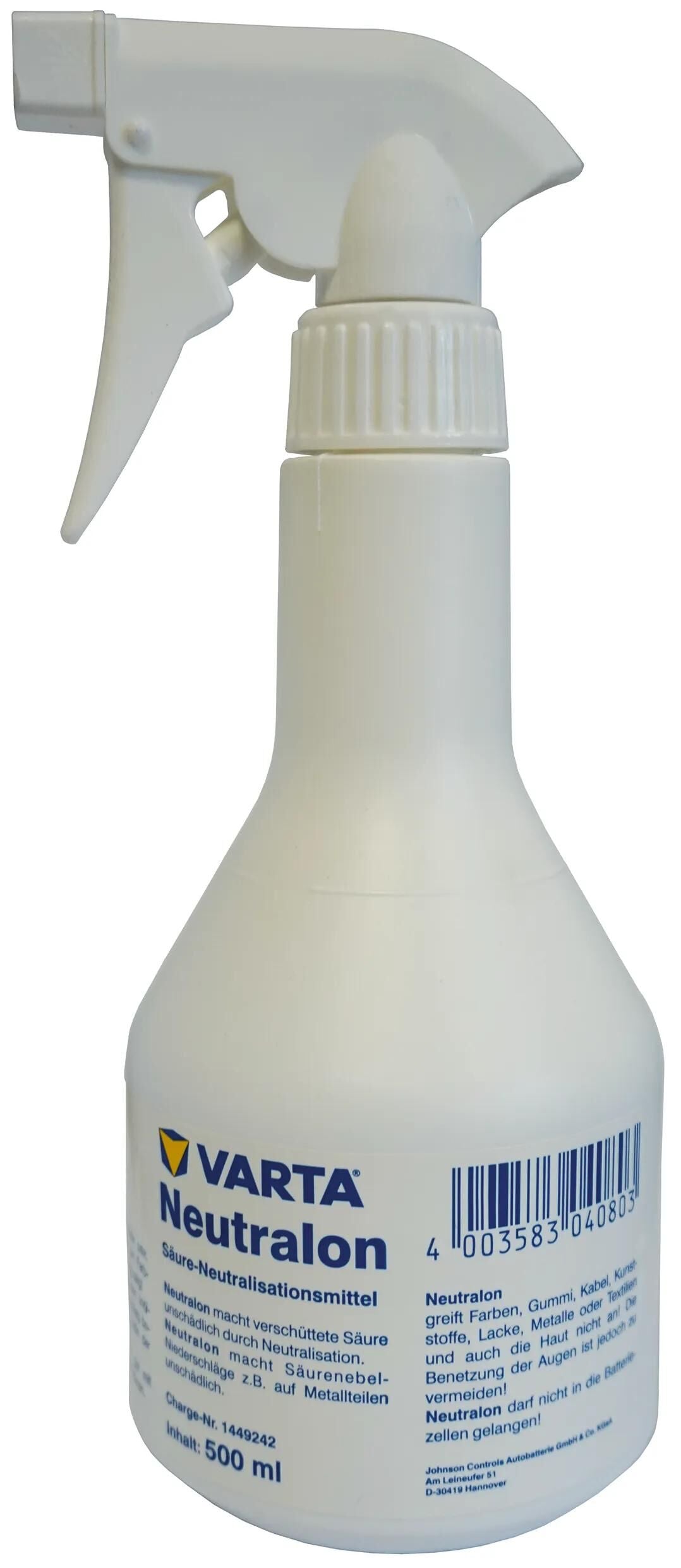 VARTA neutralisationsmittel neutralon neutralon spray can 500ml