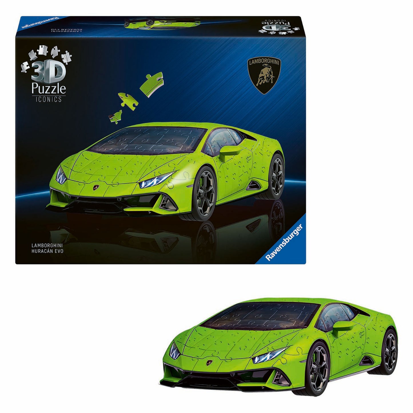 Merkloos Sans Marque Ravensburger - 3d puzzel - lamborghini huracán
