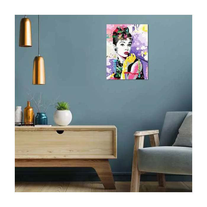 Ravensburger creart schilderen op nummer - audrey hepburn