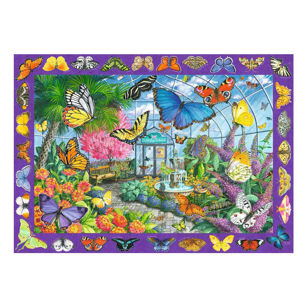 Ravensburger legpuzzel butterfly place - 500st.