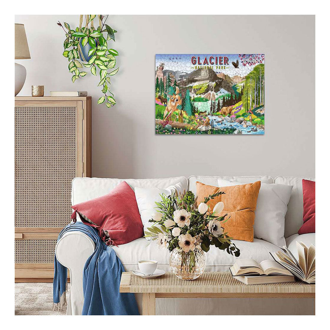 Ravensburger legpuzzel glacier national park - 500st.