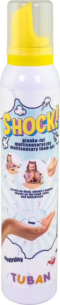 Tuban Shock! multisensory foam-gel 200 ml neutral