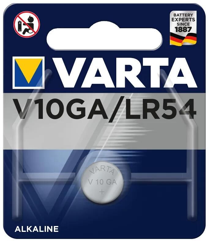 Varta batterie coin cell v10gab alkali 1.5v 1 blister