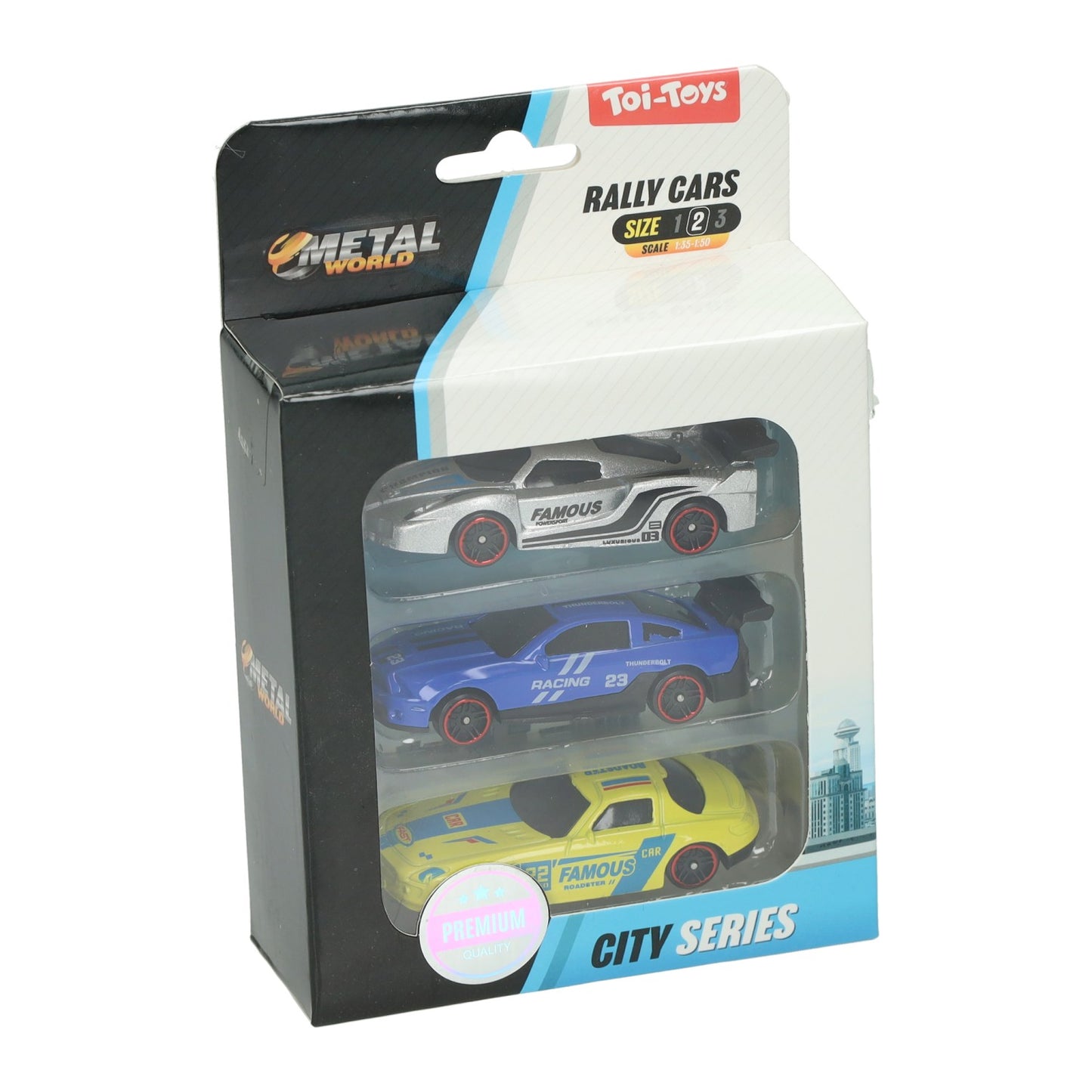 Toi-Toys Toi toys rally race auto classic set a 3