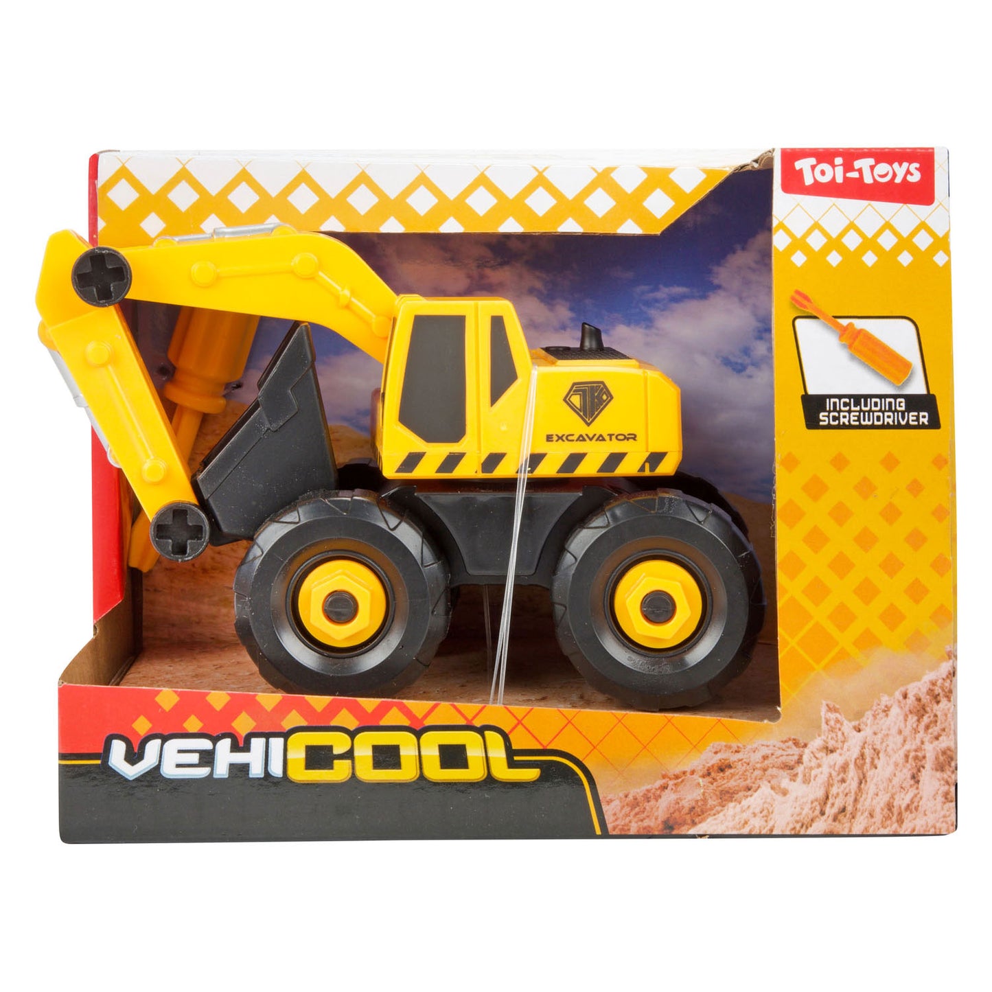 Toi-Toys Vehicool cars trucs constructie werkvoertuig