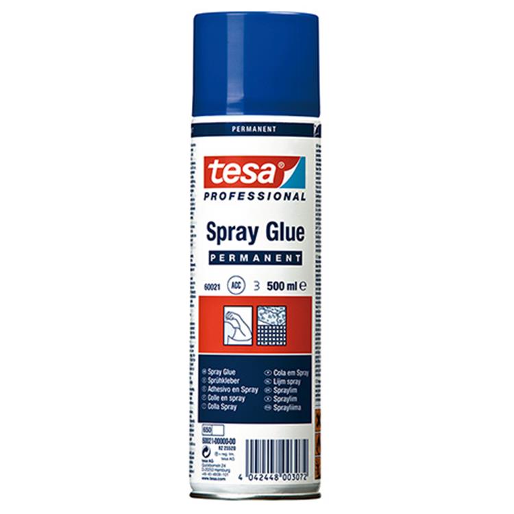 Tesa Professional Lijm tesa spray permanent 500ml