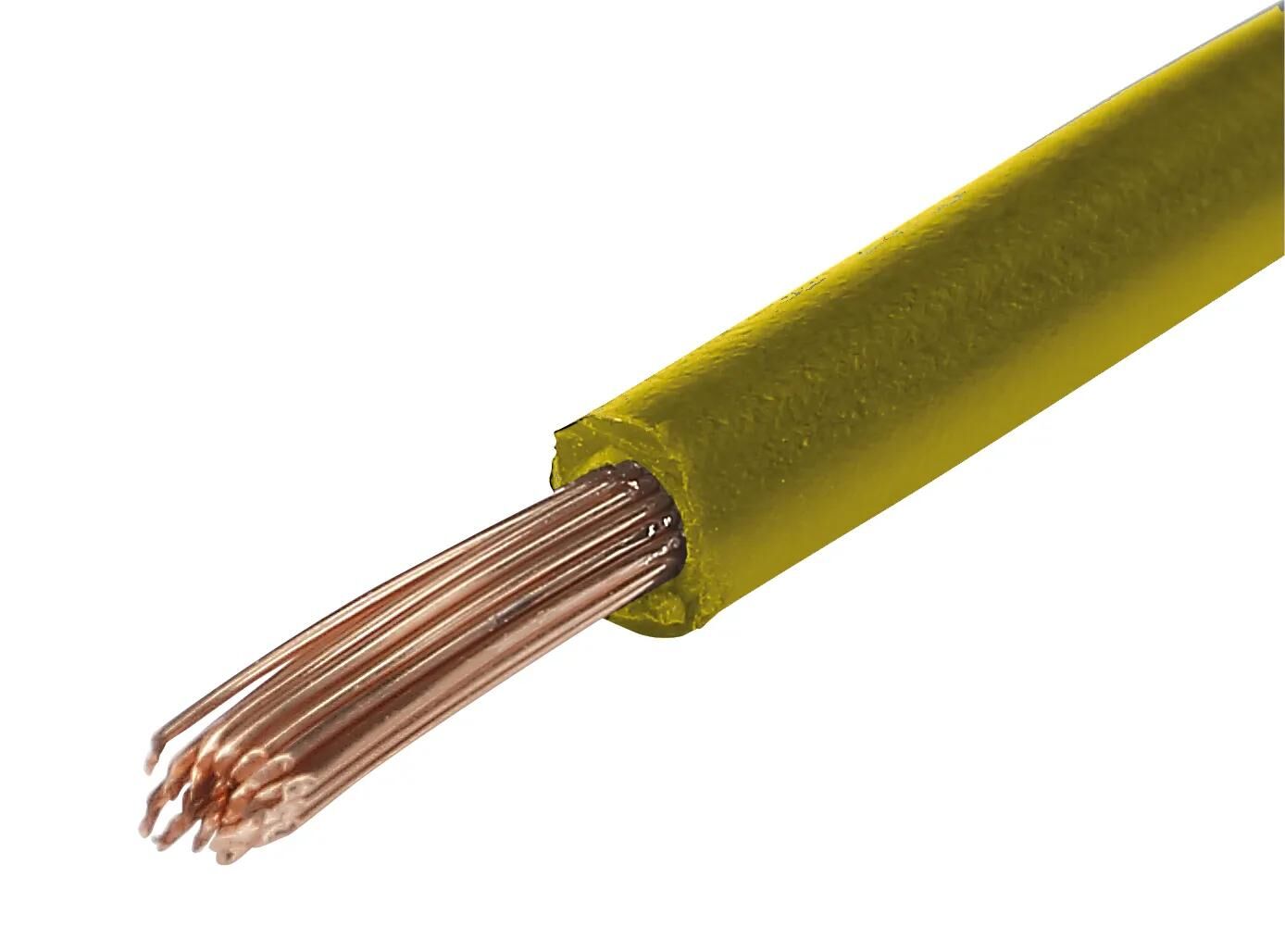 HERTH+BUSS fahrzeugleitung plastic cable flk 1.5 yellow