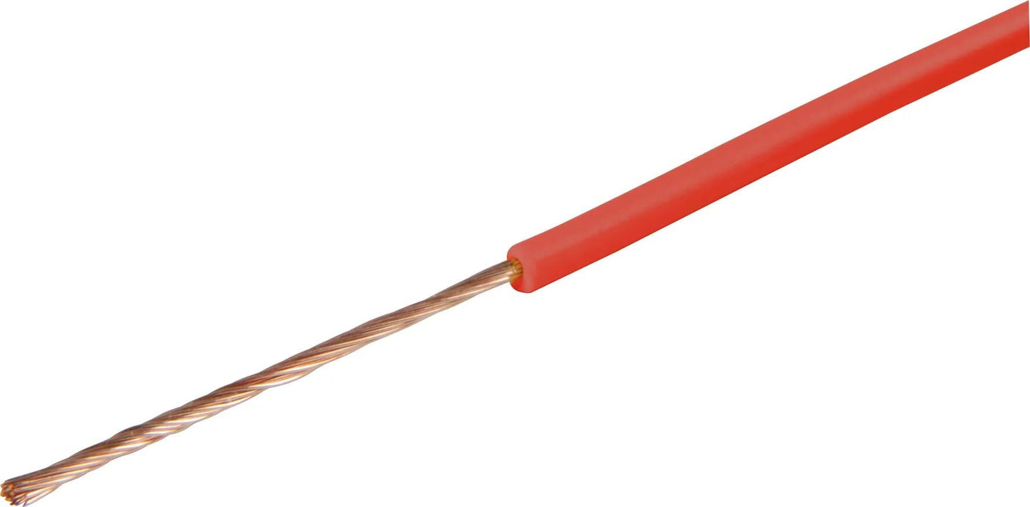 HERTH+BUSS fahrzeugleitung cables flk 0.5 qmm red