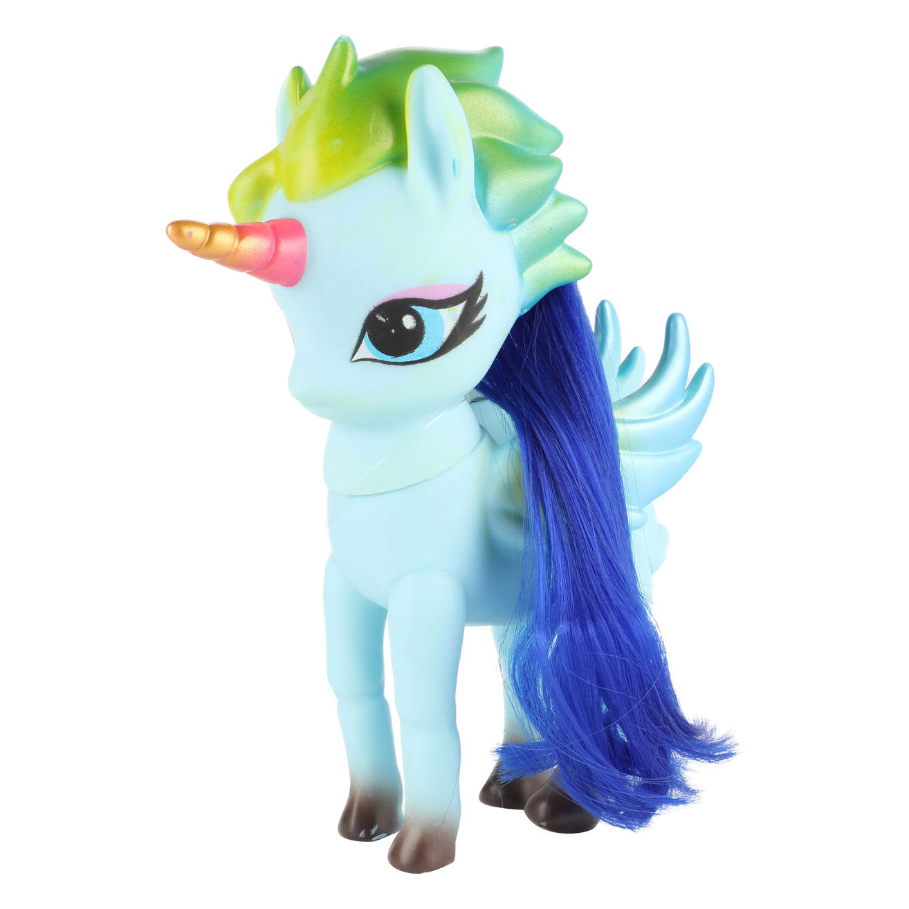 Toi-Toys Toi toys unicorn lang haar 13cm