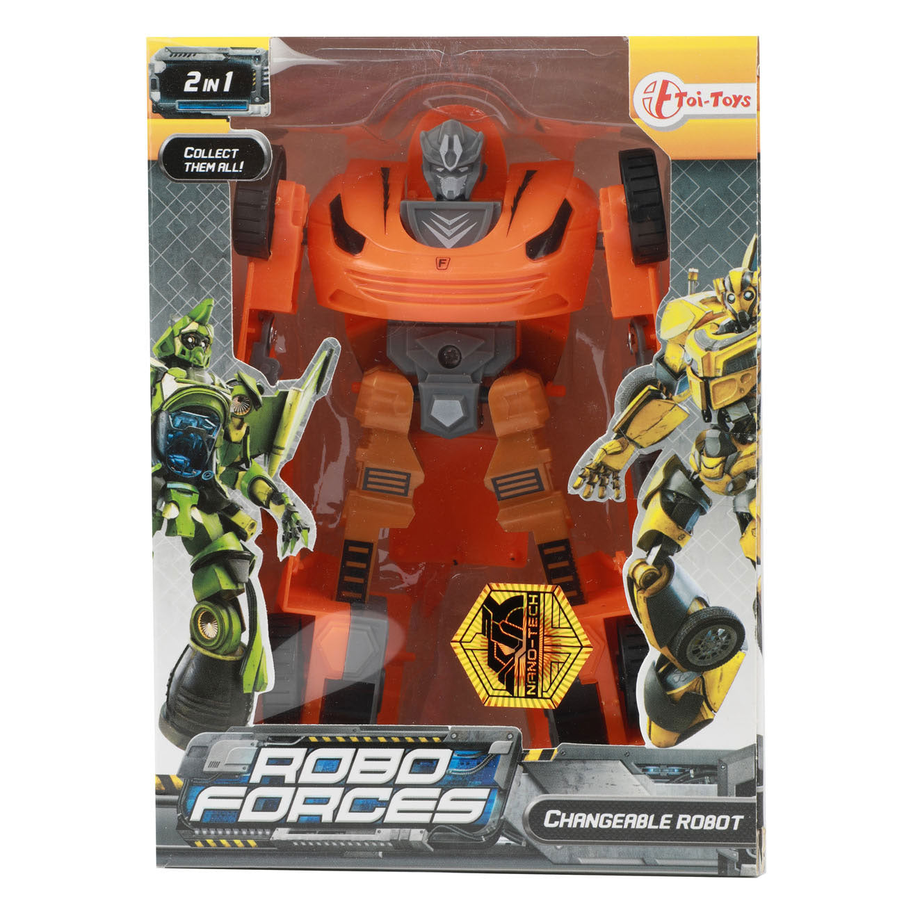 Roboforces Transformeer robot speelgoedauto - uni