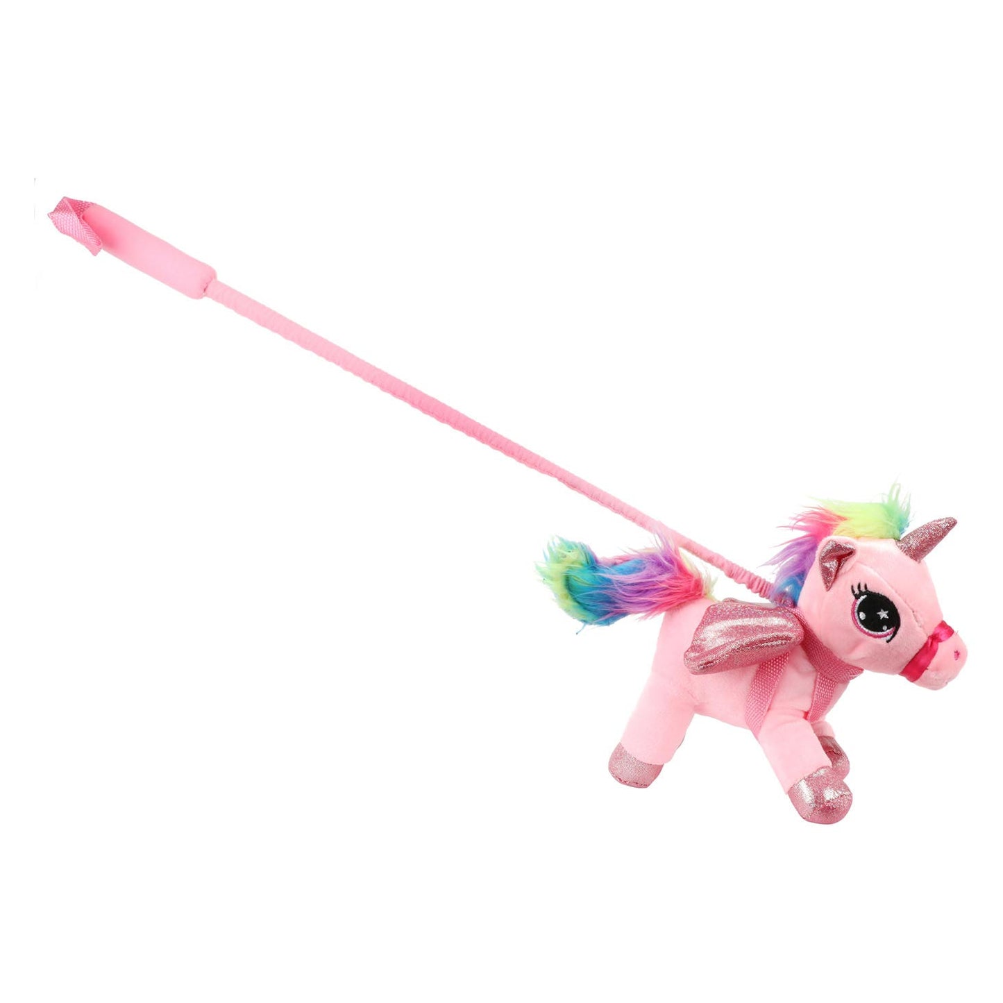 Dream Horse eenhoorn pluche aan stok
