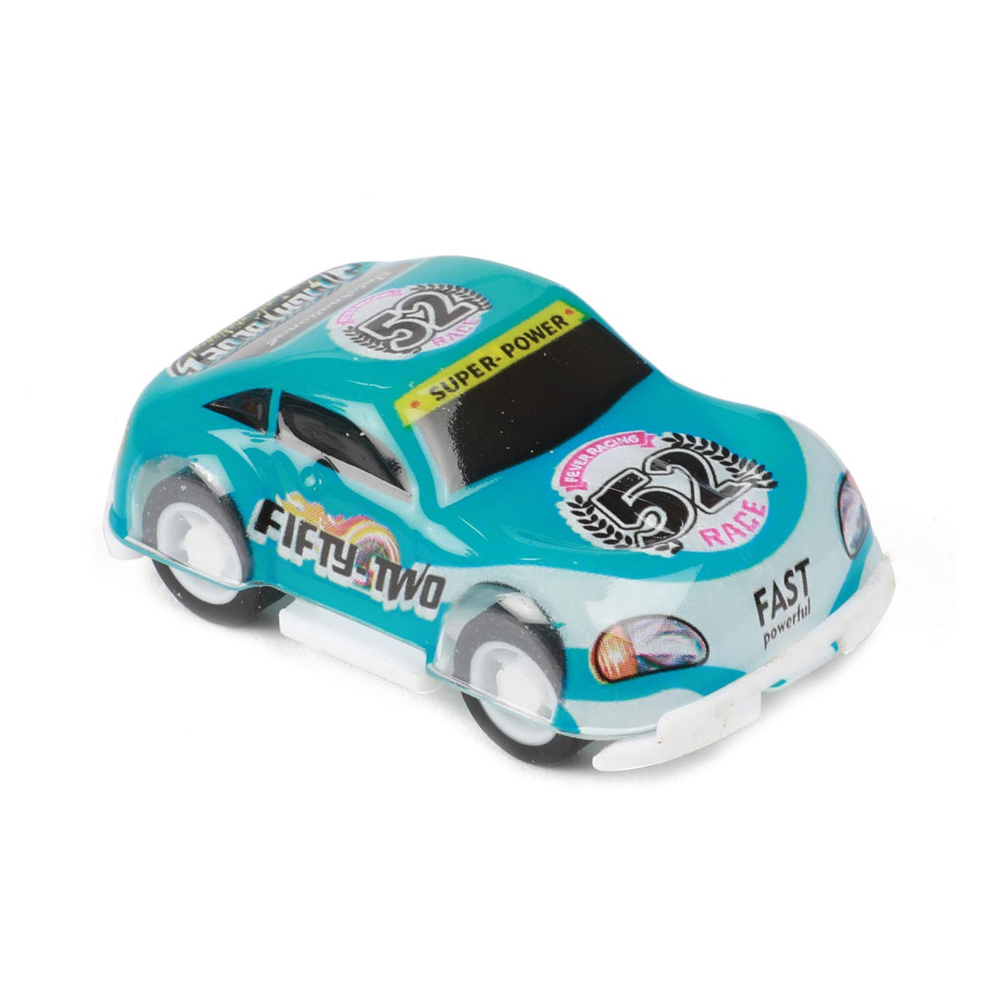 Turbo Racers mini rally pull-backauto's, 9st.