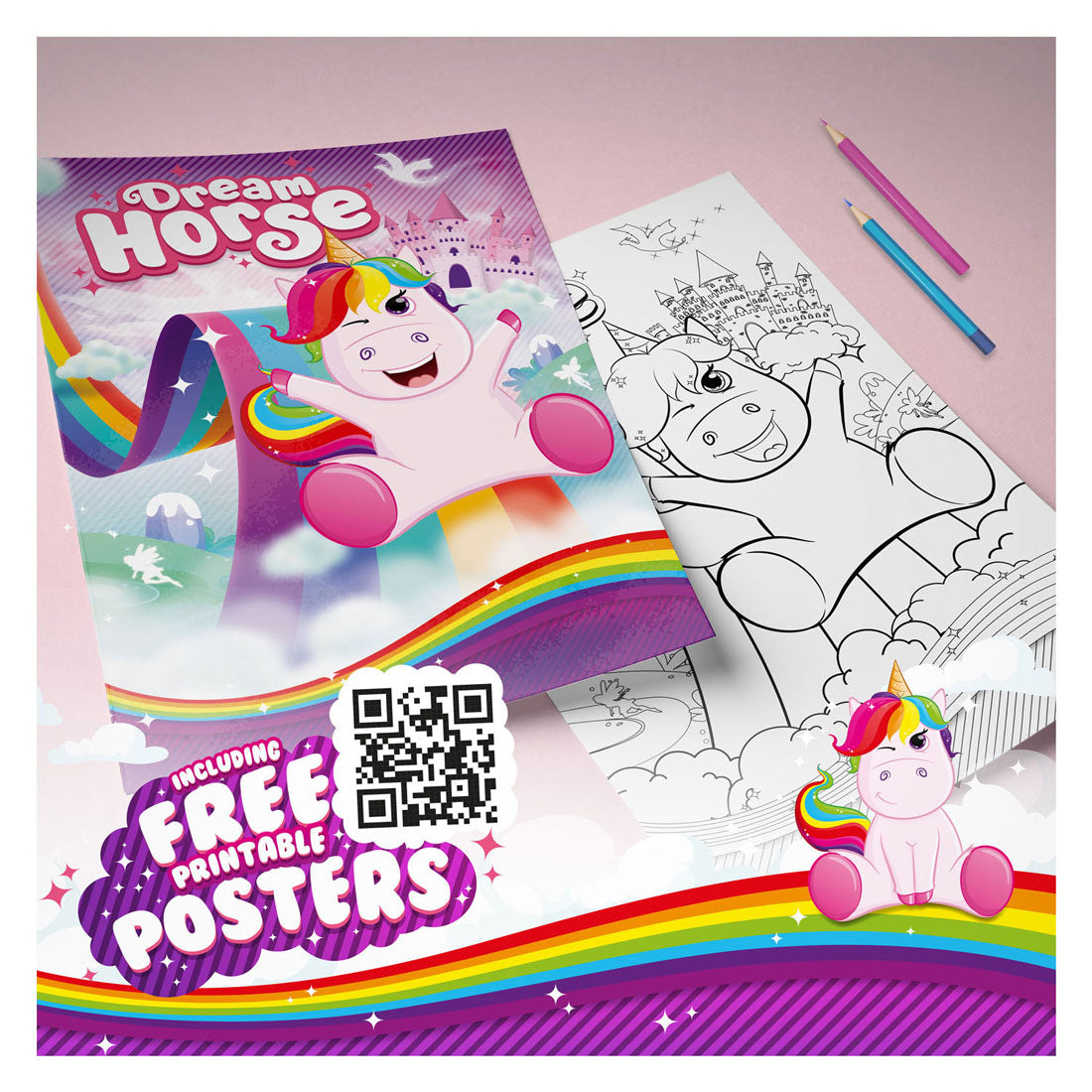 Dream Horse waterspuiter foam