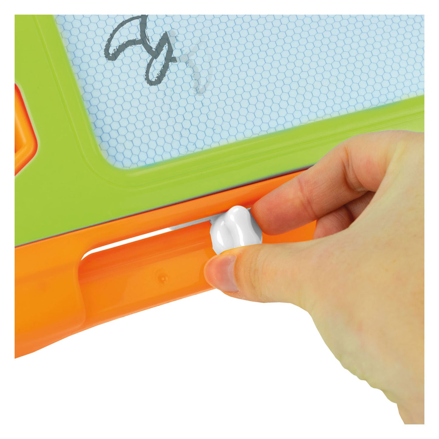 Toi-Toys Creativity magnetisch tekenbord met pen en vormen