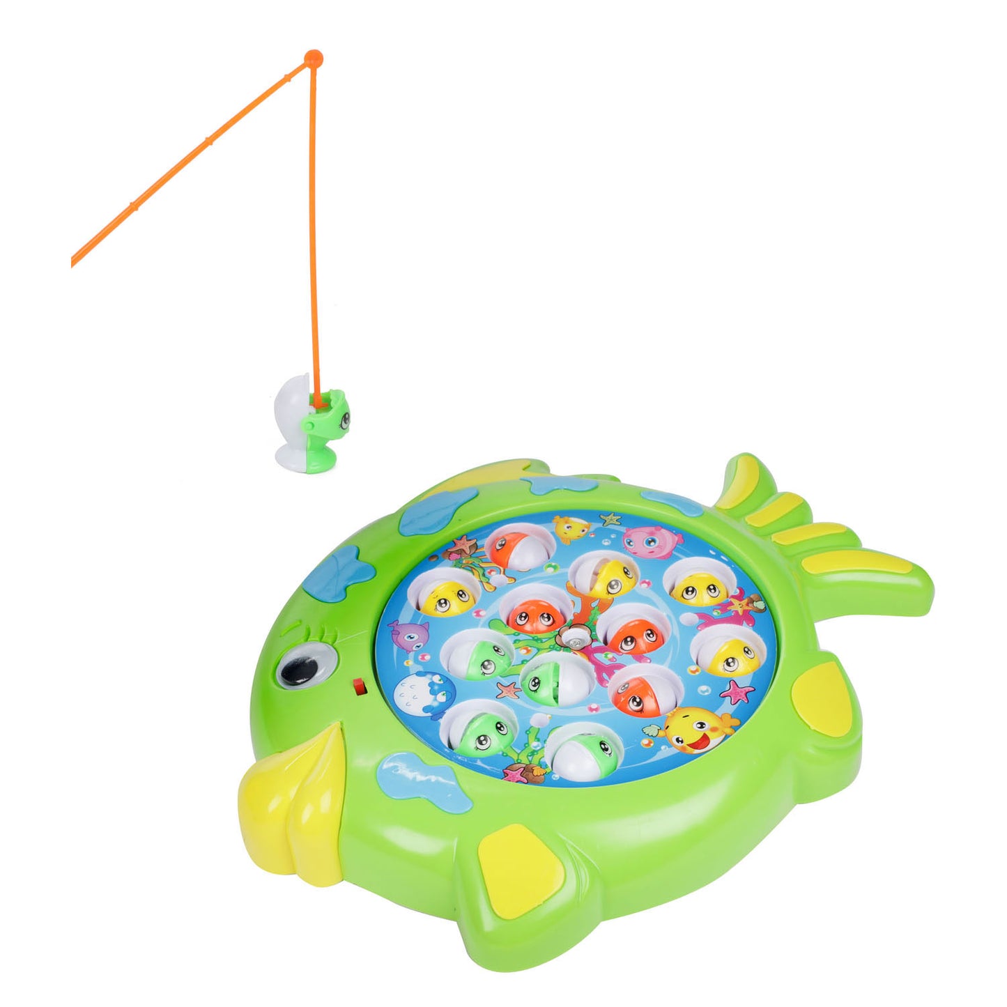 Toi-Toys Visspel draaischijf vang de vis met geluid