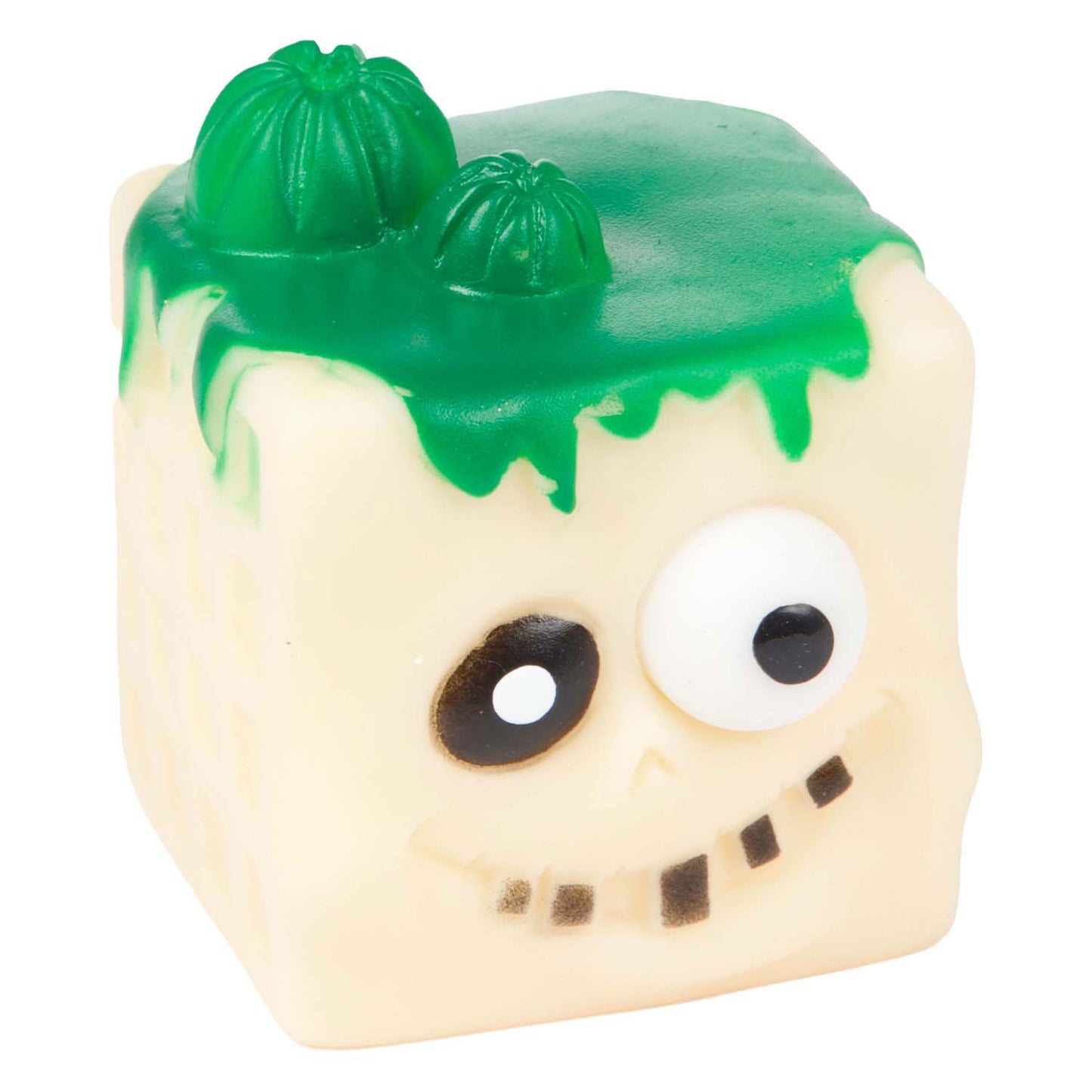 Toi-Toys Fun knijpkubusmonster puiloog, 5cm