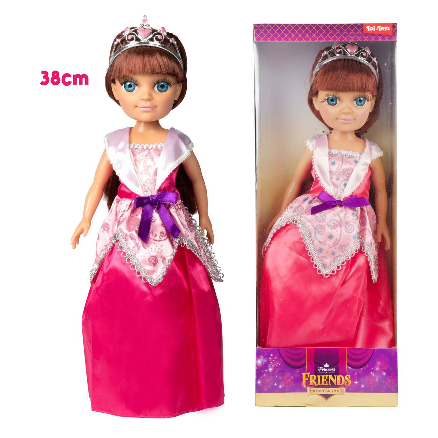 Toi-Toys Princess friends pop prinses 38cm