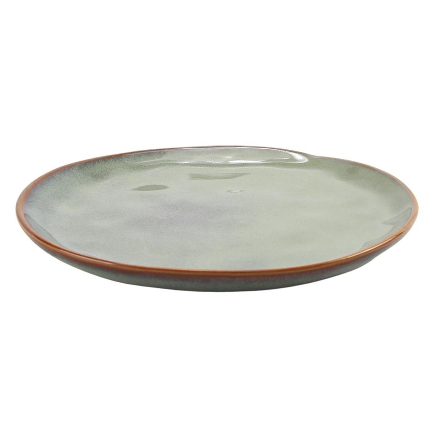 Svenska Living Ontbijtbord ø20.5cm mint brown ocean 6st