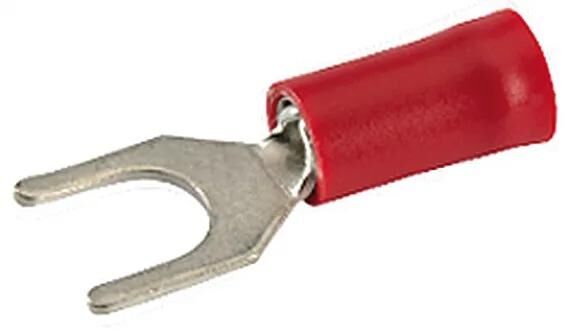 HELLA gabelverbinder fork connector 0.5-1.0 red m6 100 st