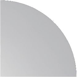 Bach Koppelblad kwartaal hammerer vhe19 5 melamine 80x80 cm grijs