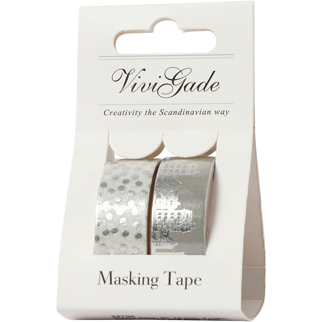 https: www.cchobby.nl masking-tape-huizen-en-stippen-folie-b-15-mm-zilver-2x4-m-1-doos