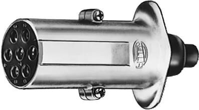 HELLA stecker plug 7 pole 24v din 72579 euro-train