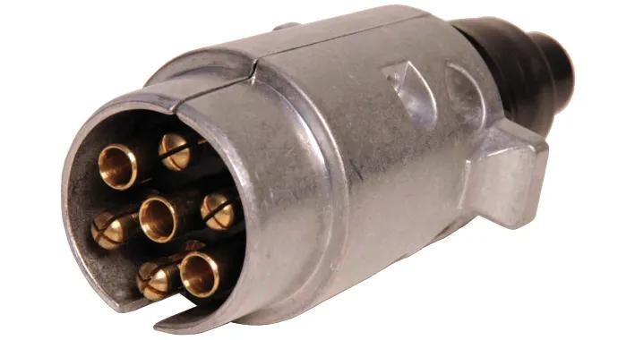 COREXX stecker plug 7-pin alu