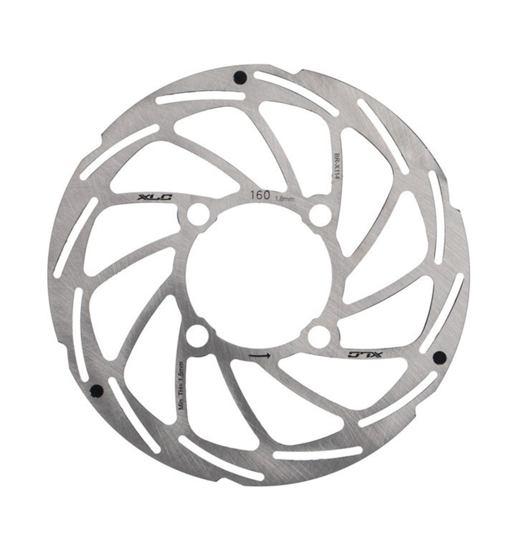 XLC Remd schijf rohloff a 160mm 2.0mm zi brx114