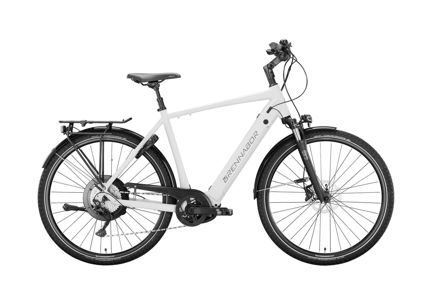 BRENNABOR elektro-trekkingrad t-66e mod. 22 ebike trekk. t-66e 28 56 diam.10sp grey m. grey m.